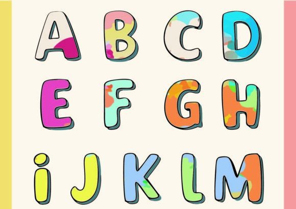 Arabella: A Color Font That Transforms Glyphs into Art