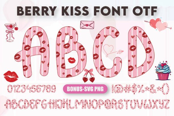 Berry Kiss: The Sweet Font for Creative Projects