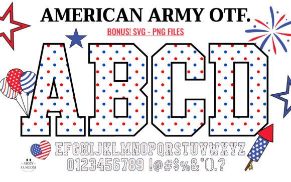 Celebrate American Memorial Day with Bold Typography