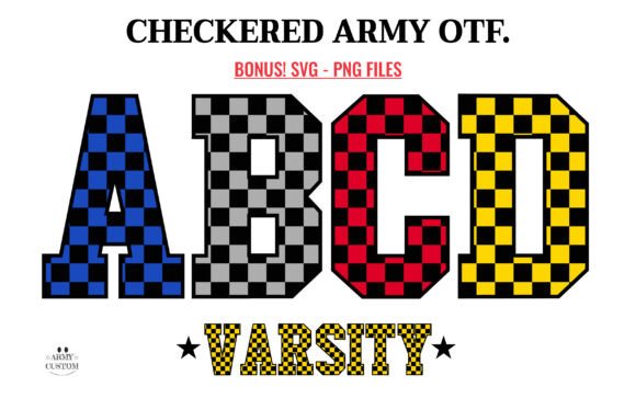 Checkered: The Creative Font That Brings Adrenaline to Your Design