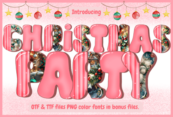 Christmas Party: Your Go-To Font for Festive Holiday Designs