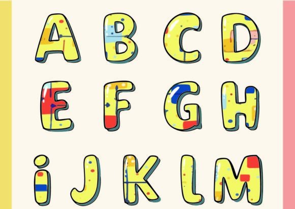 Elaina: A Colorful Heaven of Typographic Paintings