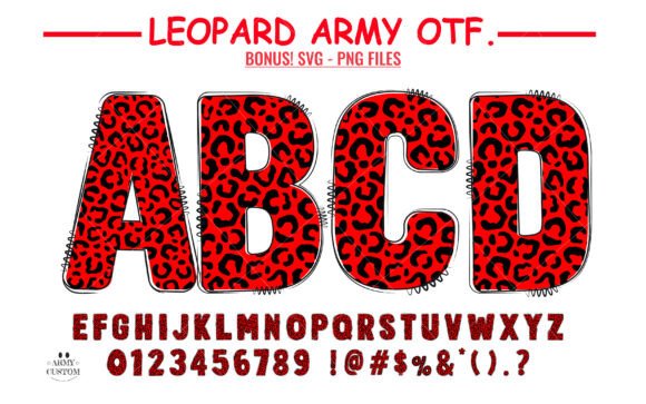 Leopard Pattern: Embracing Warmth in Type Design