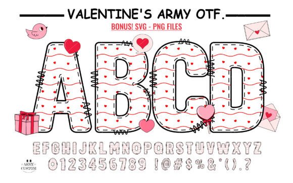 Love Valentine's: A Doodle Font for Heartfelt Design