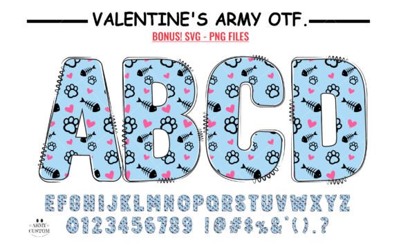 Love Valentine's Cat Paw: A Font with Heartfelt Whimsy