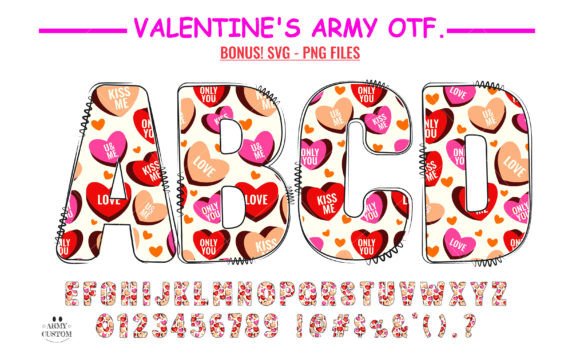 Love Valentine's Conversation Hearts: The Sweetest Type