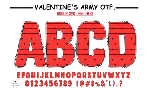 Love Valentine's Little Heart: A Font That Tells a Story