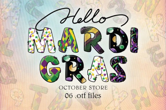 Mardi Gras Alphabet: Injecting Festive Energy Into Your Design