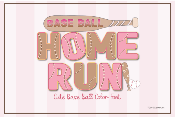 Swing for the Fences: The Playful Charm of Baseball Home Run