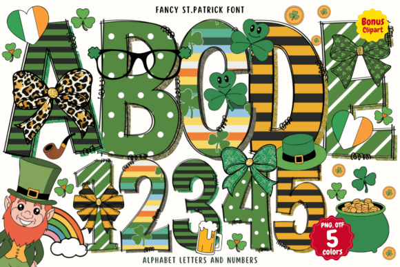 Unleash Irish Whimsy with Funny St. Patrick Font